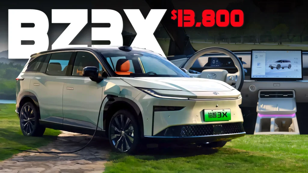 bz3x ev by toyota