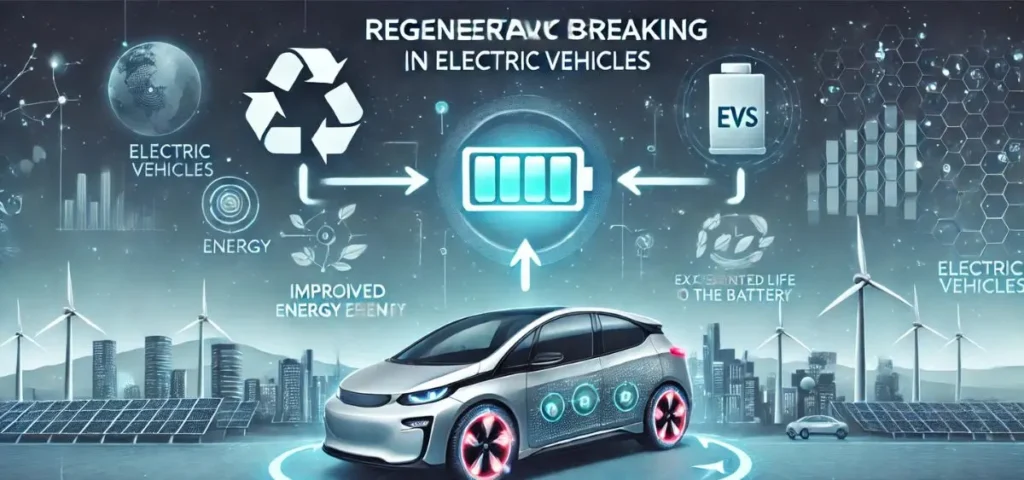 this is the image of regenerative braking system and its benefit