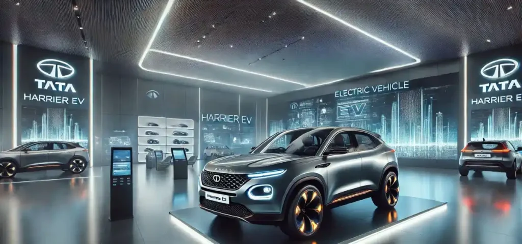 tata harrier ev with awd and 500 km range