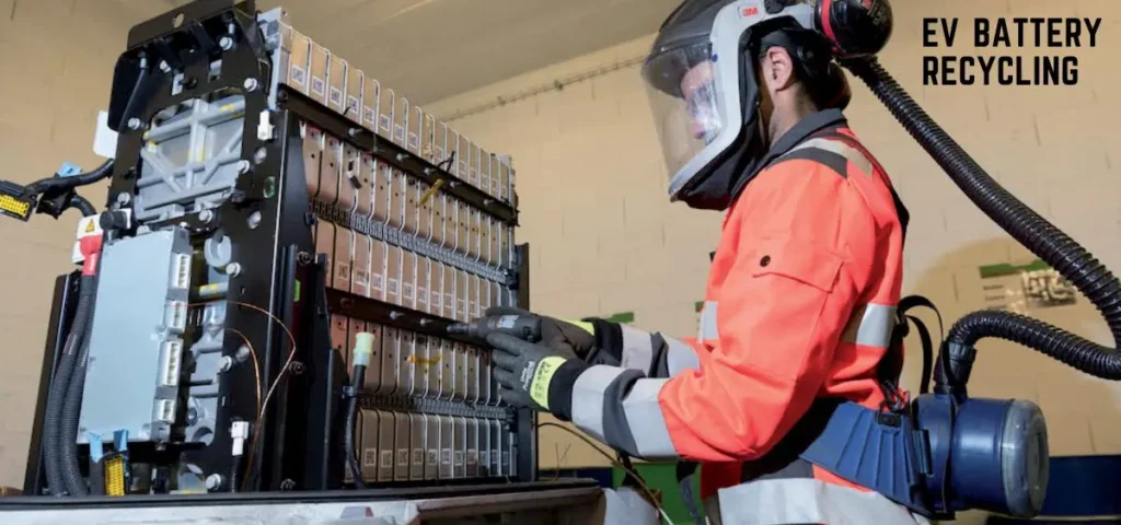 this is the image of EV Battery Recycling