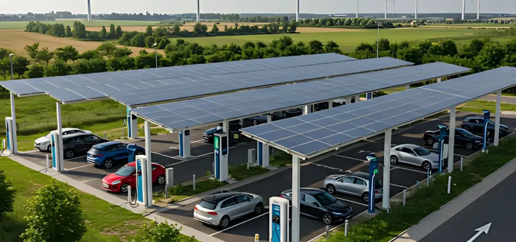 this is the image of Electric Car Charging