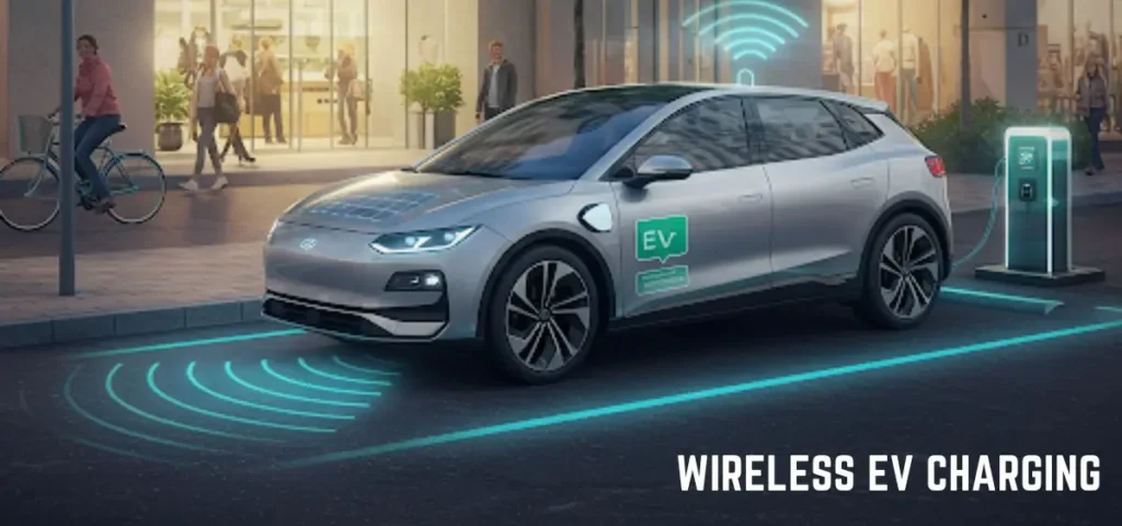 this is the image of Wireless Charging for EVs