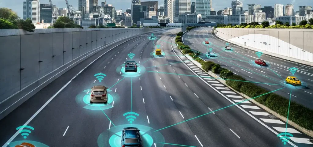 this is the image of Autonomous Driving in EVs