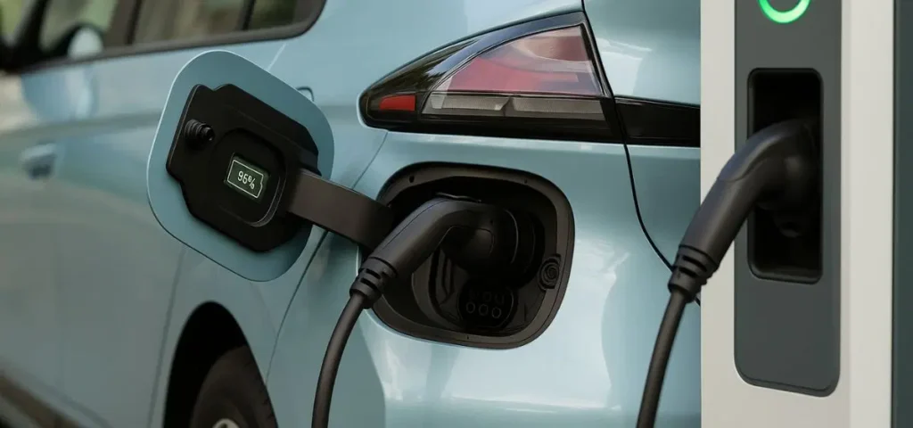 this is the image of EV Battery Charging Time Increases After 90% or 95%?