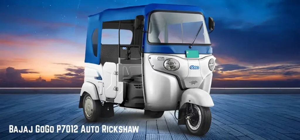 this is the image of Bajaj GoGo P7012 Auto Rickshaw