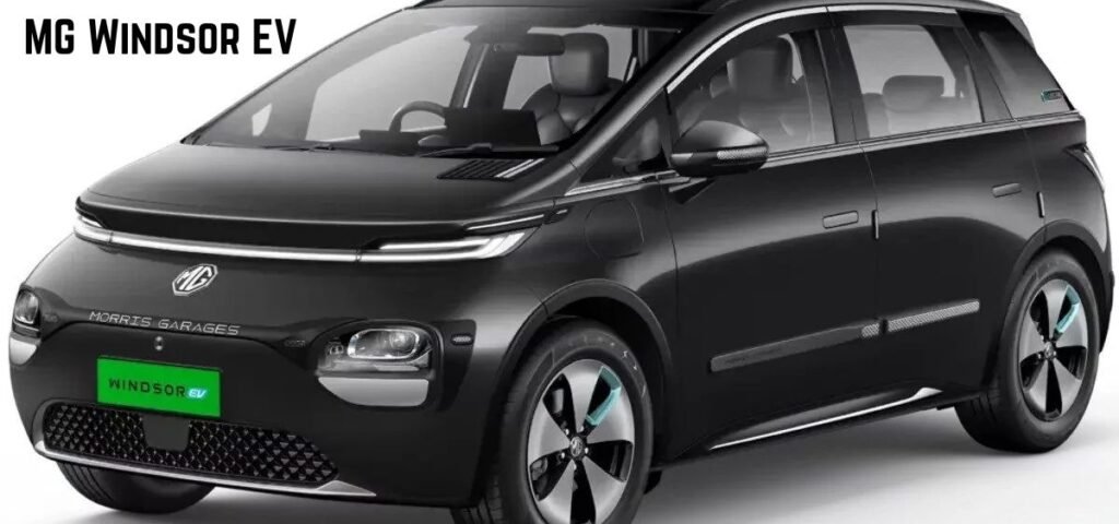 THIS IS THE IMAGE OF MG Windsor EV in India