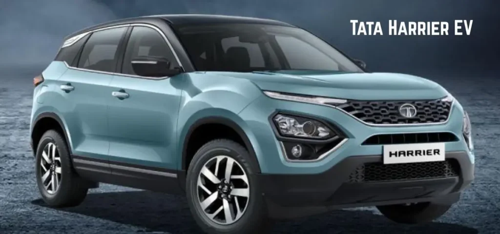 this is the image of Tata Harrier EV features