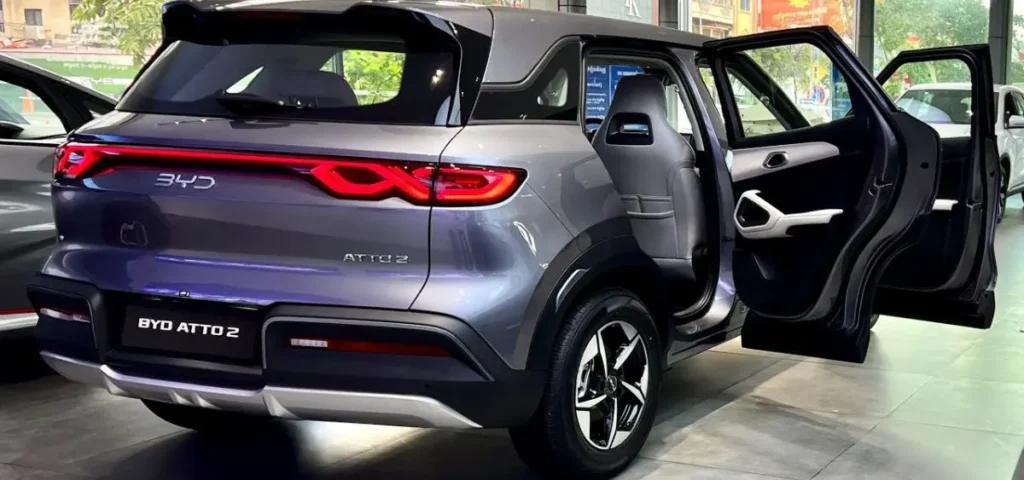 this is the image of BYD Atto 2 EV Spotted Testing in India