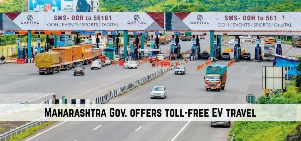 this is the image of Maharashtra Gov. offers toll-free EV travel, charging hubs every 25 km