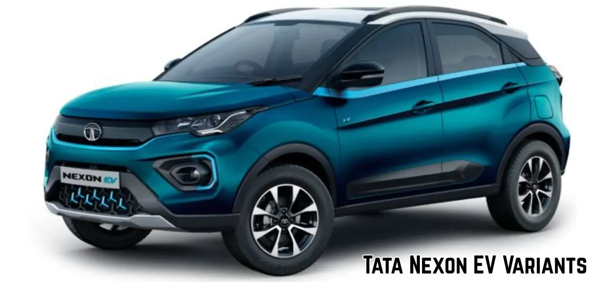 this is the image of Tata Nexon EV Variants