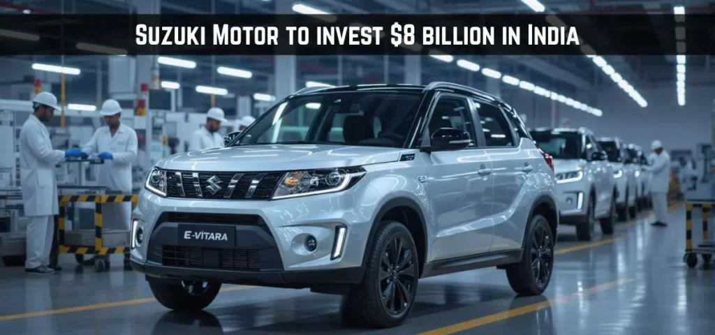 this is the image of Suzuki Motor to invest $8 billion in India, begins first EV production