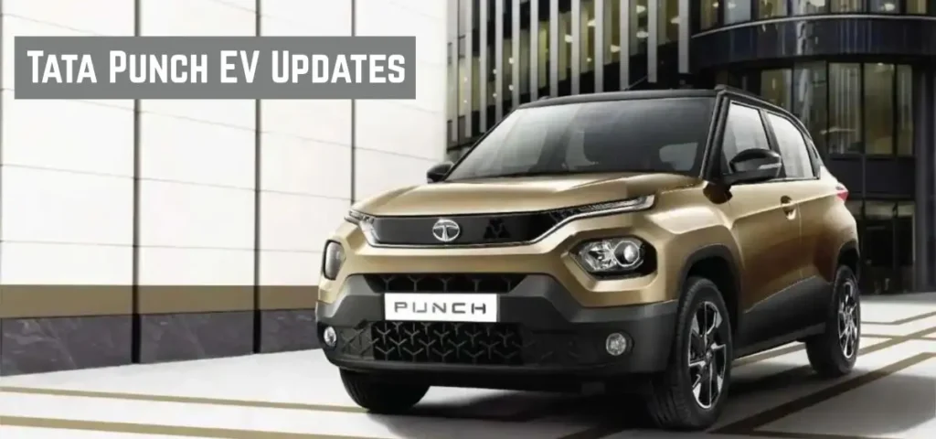 This is the image of Tata Punch EV Updates two New Colours added ACFC Variants Dropped