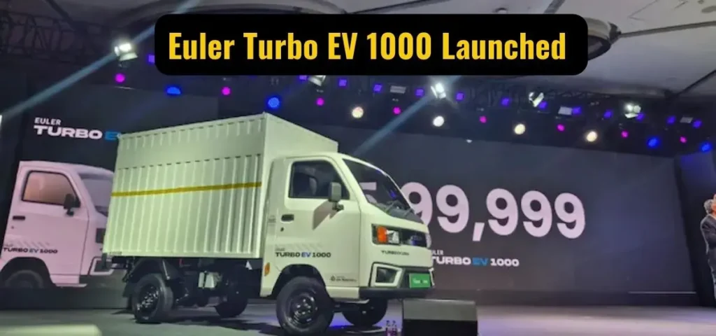 this is the image of Euler Turbo EV 1000 launched at Rs 5.99 lakh