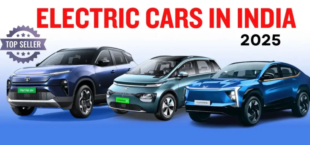 this is the image of Top Selling Electric Cars in India 2025