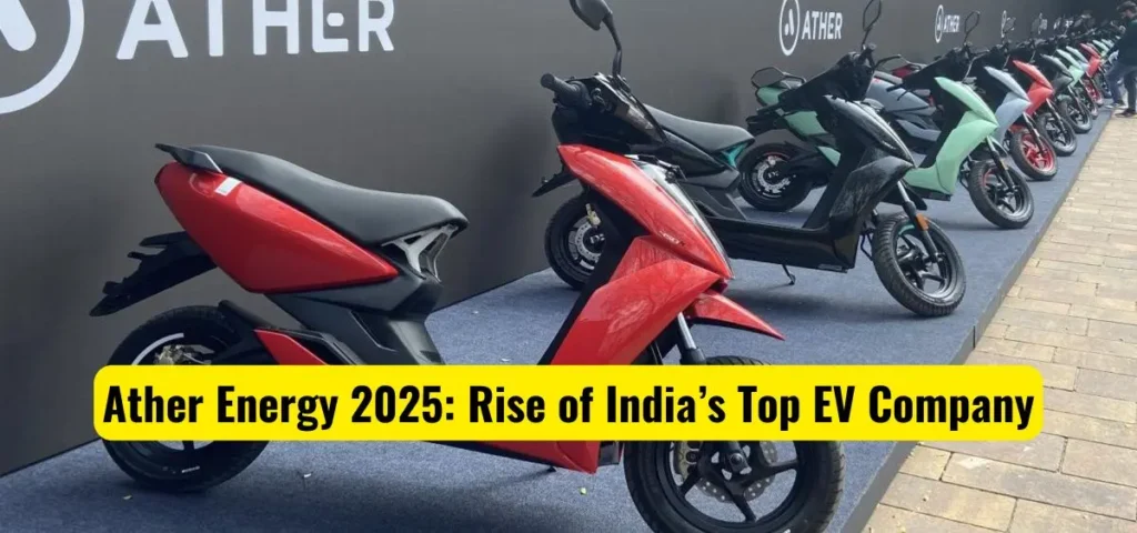 this is the image of Ather Energy 2025: Rise of India’s Top EV Company