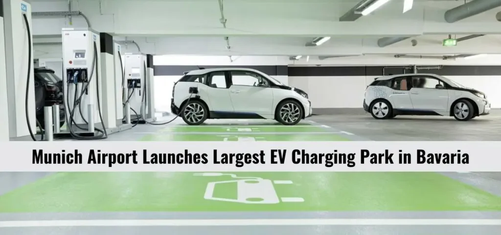 this is the image of Munich Airport Launches Largest EV Charging Park in Bavaria