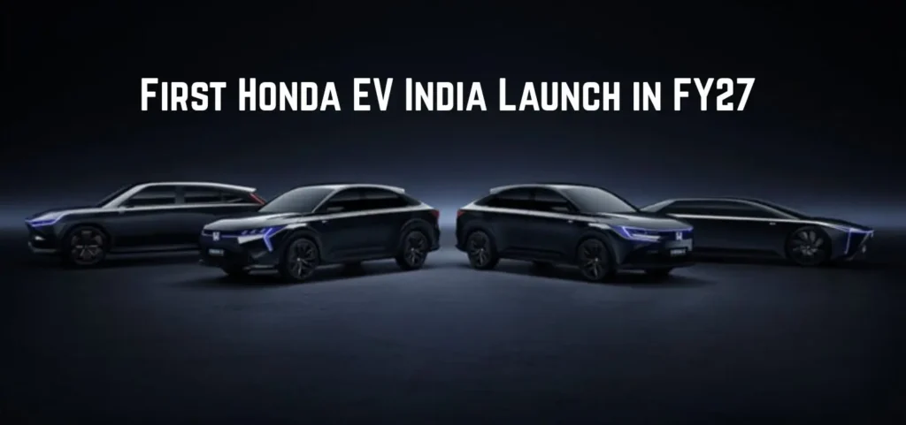 this is the image of First Honda EV India Launch in FY27