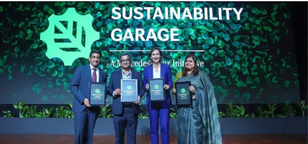 this is the image of Mercedes-Benz & TERI Launch EV Charging Skills Programme