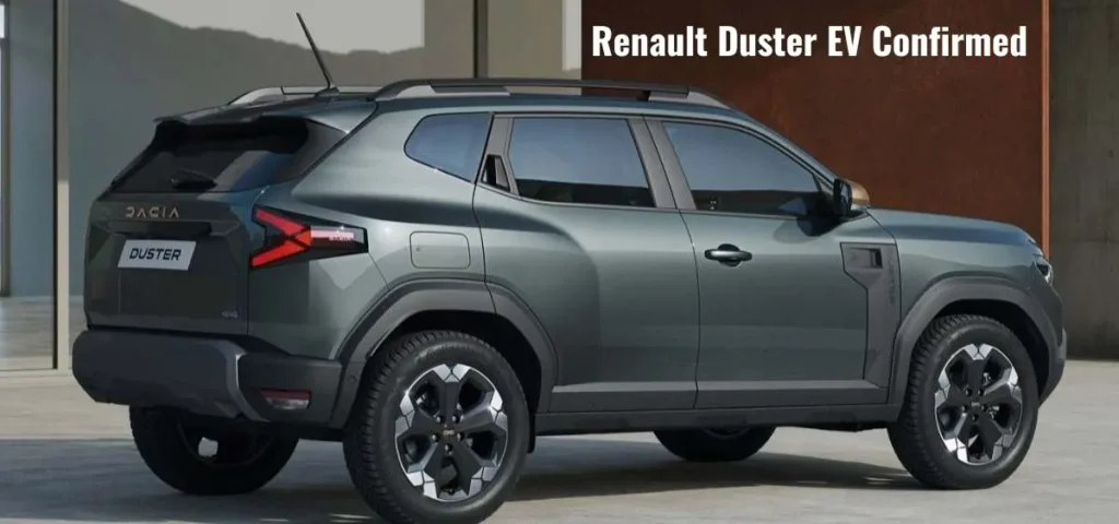 this is the image of Renault Duster EV Confirmed –Coming Soon to India