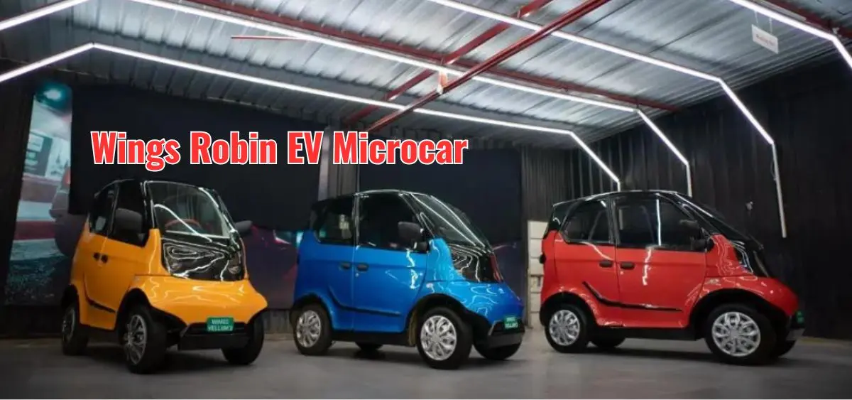this is the image of Wings Robin EV price in india