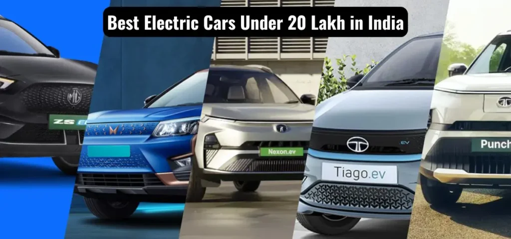 this is the image of Best Electric Cars Under 20 Lakh in India, 2025
