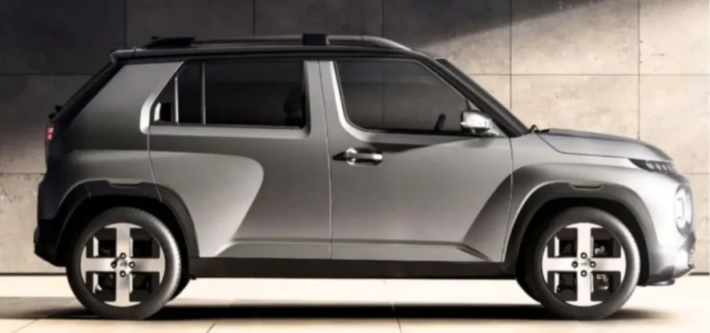 this is the image of The Made-In-India Hyundai Compact e-SUV