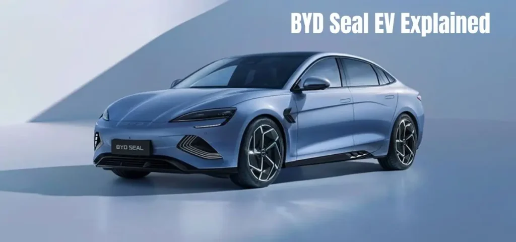 this is the image of BYD Seal EV Explained: Range, Tech, Safety & Driving Experience!