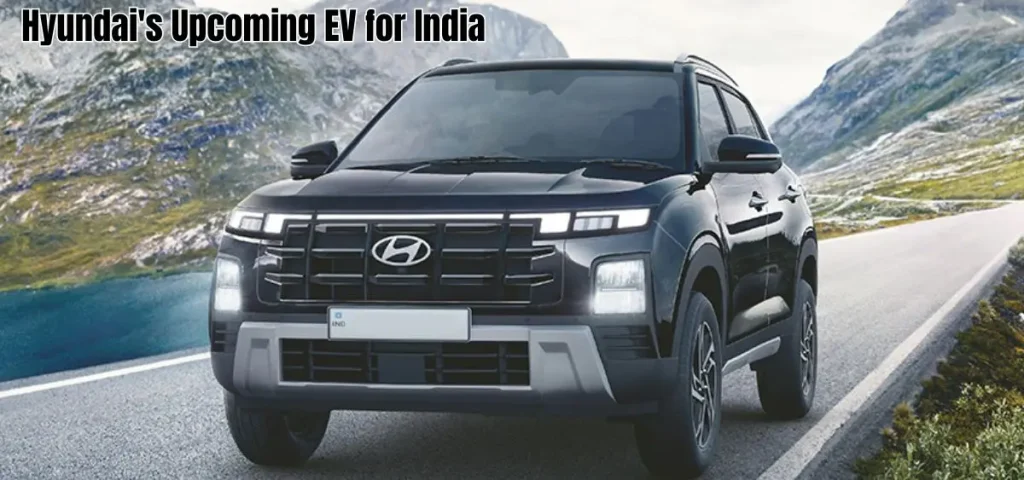 this is the image of Hyundai's Upcoming EV for India