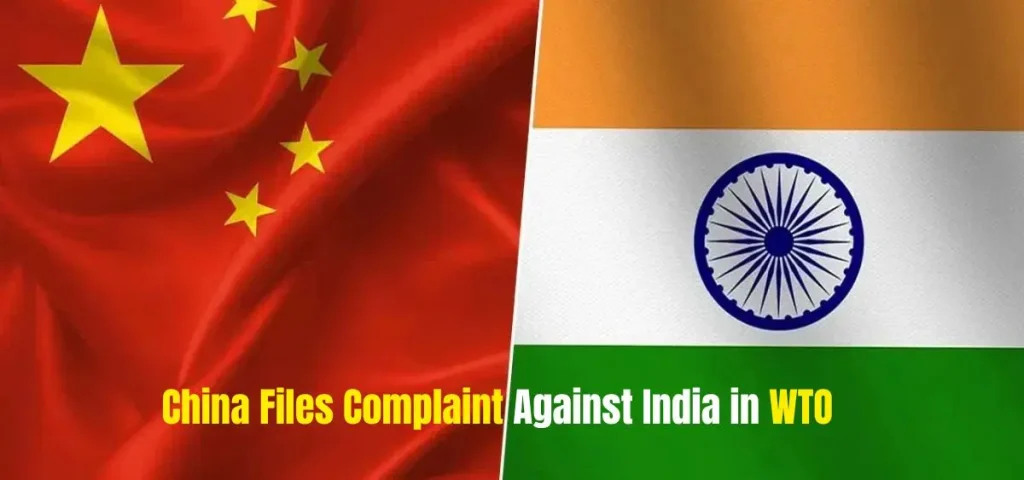 this is the image of China has filed a Complaint Against India in the WTO over EV & Battery Subsidies