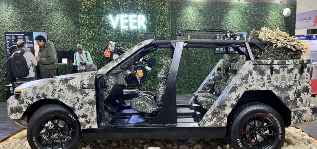 this is the image of Pravaig VEER EV for Defence