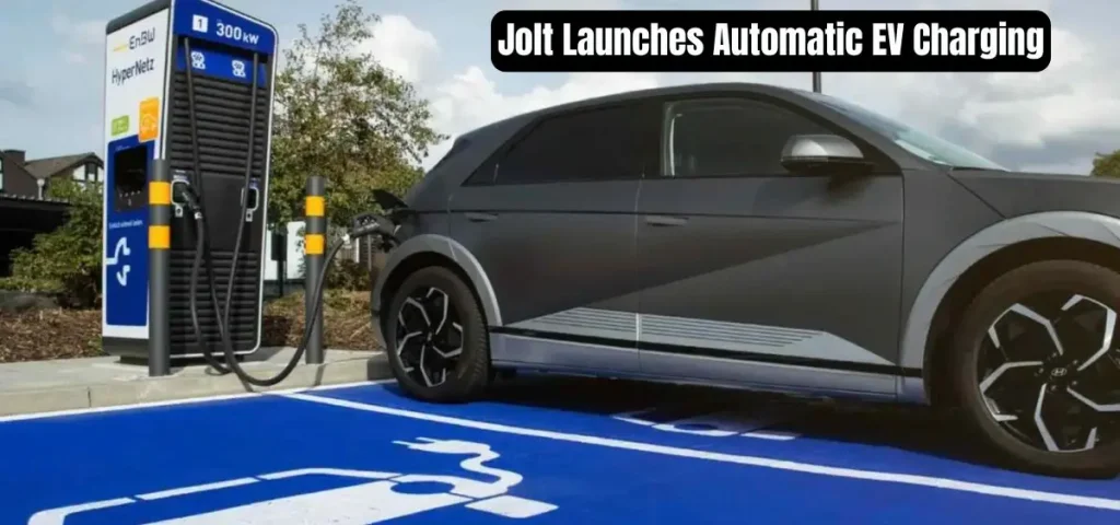 this is the image of Jolt launches automatic EV charging