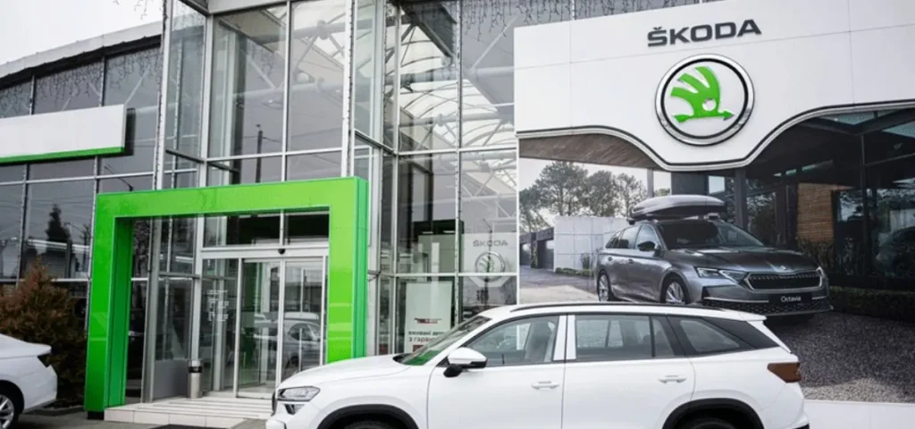 this is the image of Skoda plans to launch an electric car in India by 2027–28