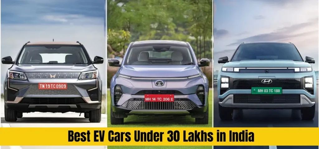 this is the image of The Best EV Cars Under 30 Lakhs in India 2025