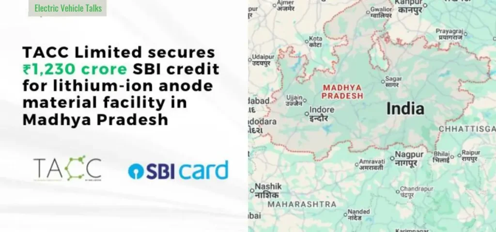 this is the image of TACC Ltd. secures Rs 1230 cr SBI credit for Lithium-ion Anode material facility in Madhya Pradesh