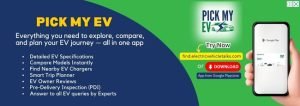 this is the image of Pick my EV App
