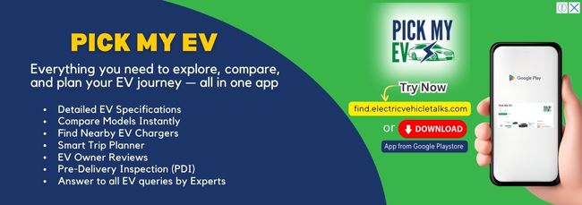 This is the image of Pickmy EV App