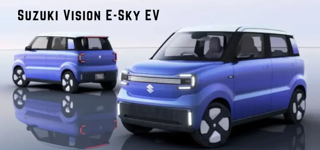 this is the image of Suzuki Vision E-Sky EV: The Compact Electric with 270 Km Range