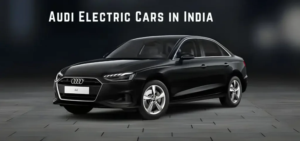 this is the image of Audi Electric Cars in India