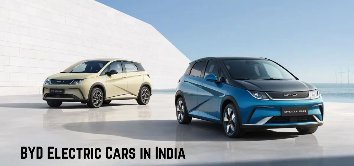 this is the image of BYD Electric Cars in India