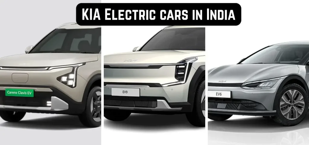 this is the image ofKIA Electric cars in India