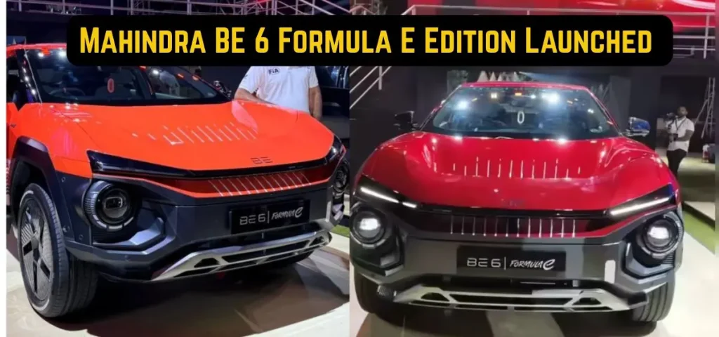 this is the image of Mahindra BE 6 Formula E Edition Launched At Rs 23.69 Lakh