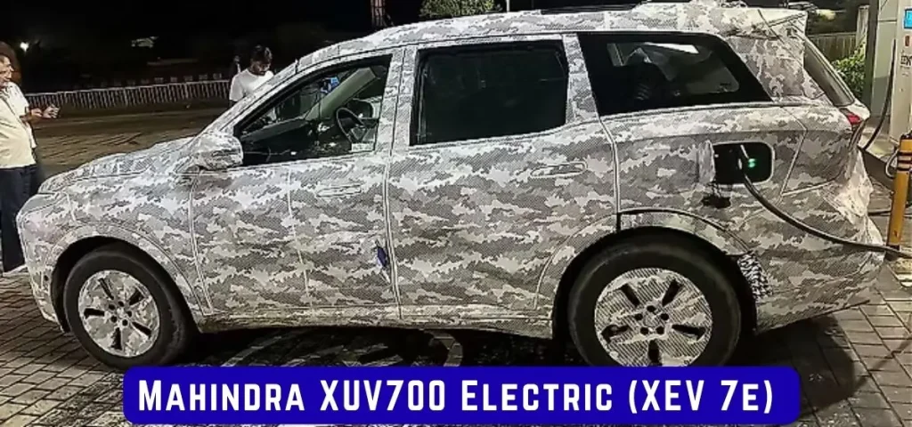 this is the image of Mahindra XUV700 Electric (XEV 7e)
