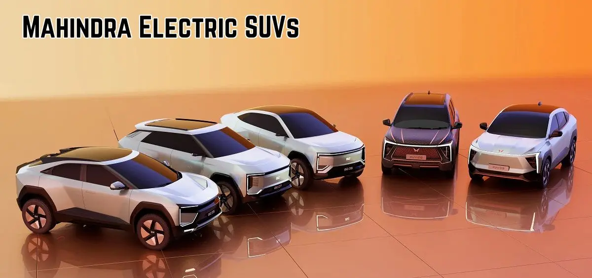 this is the image of Mahindra Electric SUV