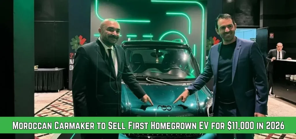 thisis the image of Moroccan Carmaker to Sell First Homegrown EV for $11,000 in 2026