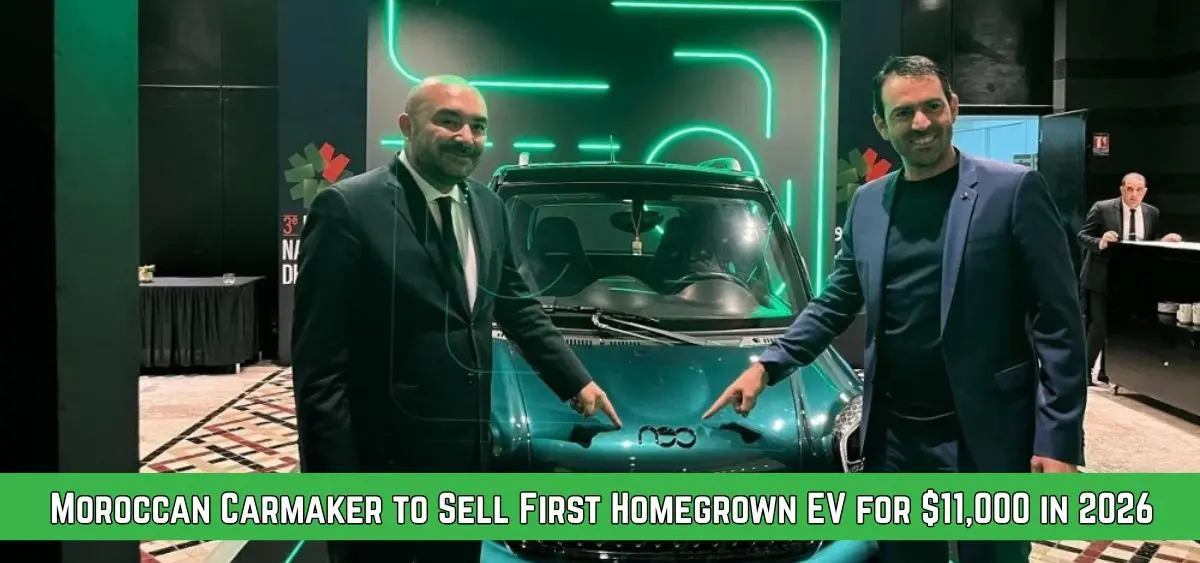 thisis the image of Moroccan Carmaker to Sell First Homegrown EV for $11,000 in 2026