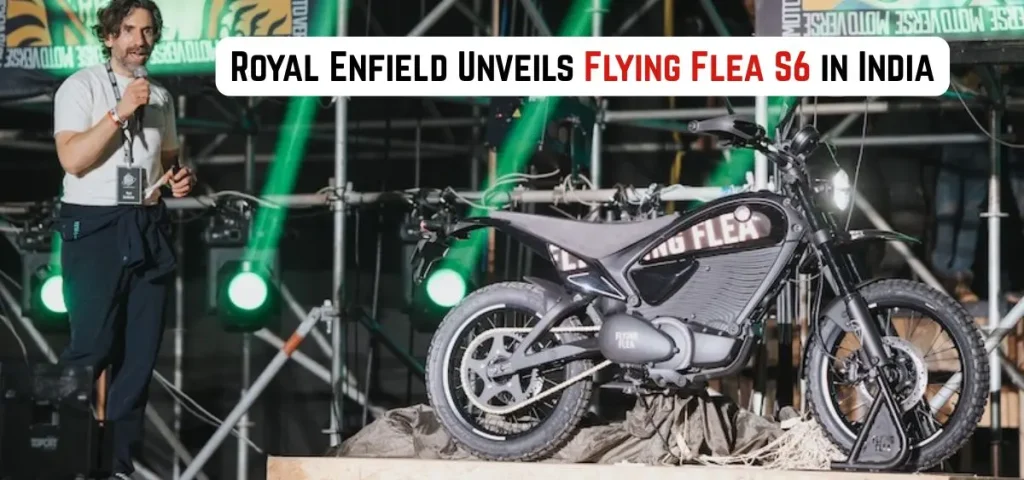 this is the image of Flying Flea S6: Royal Enfield Unveils Second Electric Motorcycle in India
