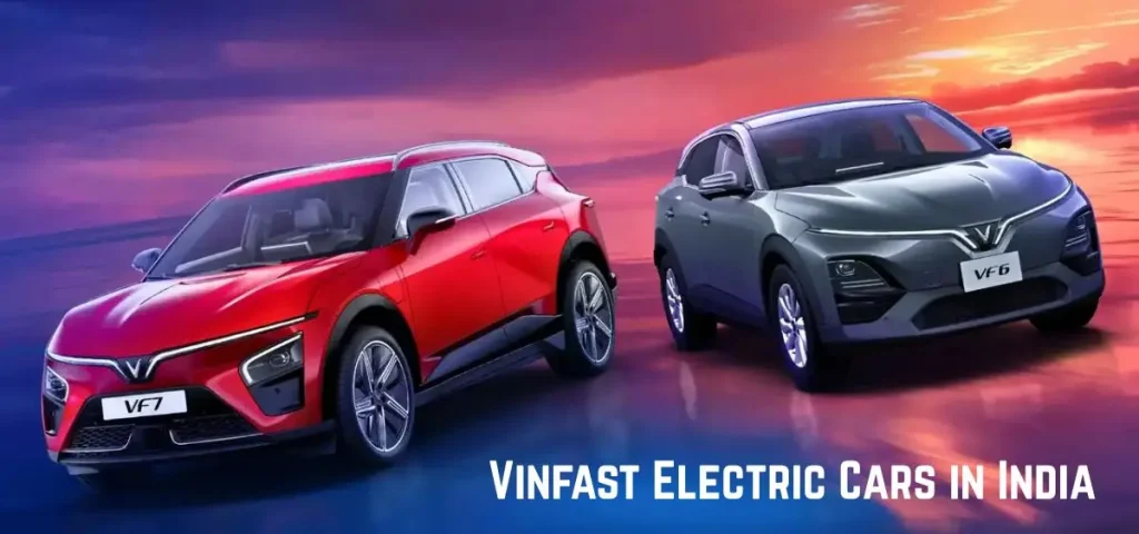 this is the image of Vinfast Electric Cars in India