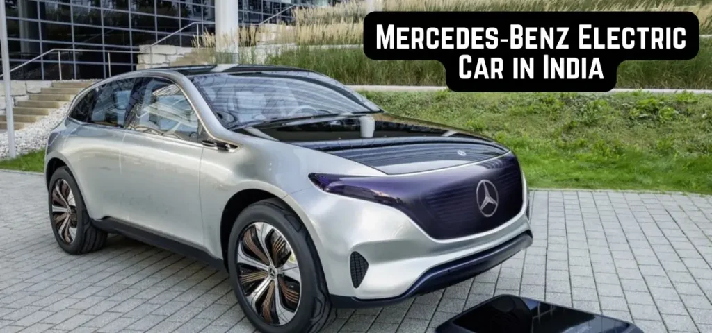 this is the image of Mercedes‑Benz Electric Car in India