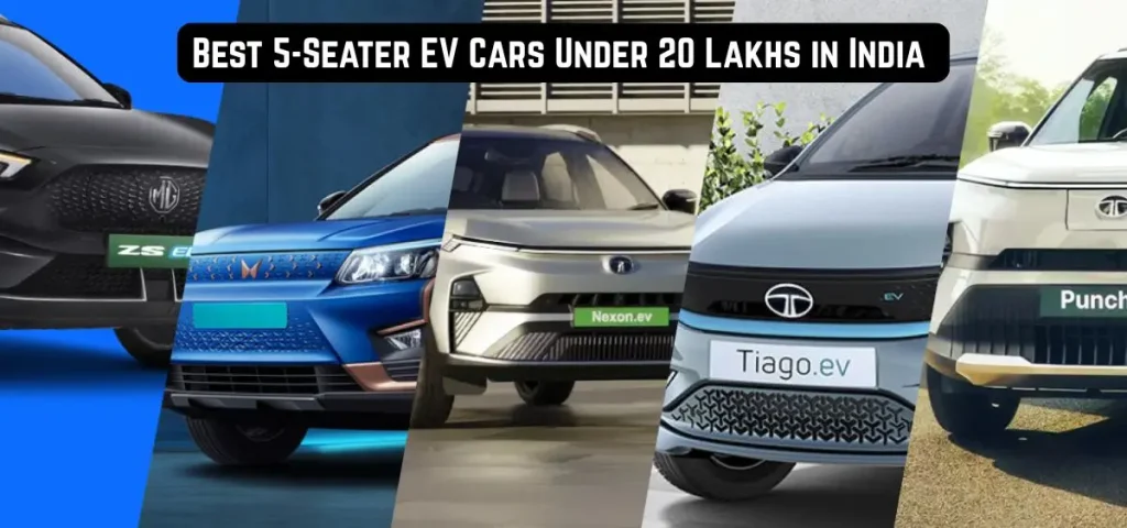 this is the image of Best 5-Seater EV Cars Under 20 Lakhs in India