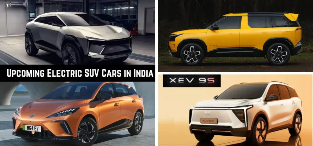 this is the image of Upcoming Electric SUV Cars in India